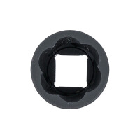 Spiral-Profil-Steckschlüssel-Einsatz / Schraubenausdreher | Antrieb Innenvierkant 12,5 mm (1/2") | SW 22 mm