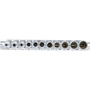 Steckschlüssel-Einsatz-Satz Zwölfkant, tief | Antrieb Innenvierkant 6,3 mm (1/4") | SW 4 - 13 mm |11-tlg.