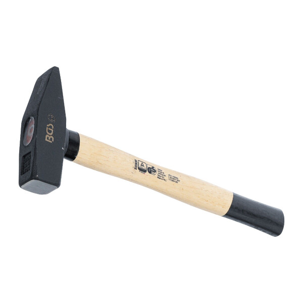 Schlosserhammer | Hickory-Stiel | DIN 1041 | 800 g