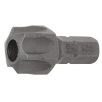Bit | Länge 30 mm | Antrieb Außensechskant 8 mm (5/16") | T-Profil (für Torx) mit Bohrung T70