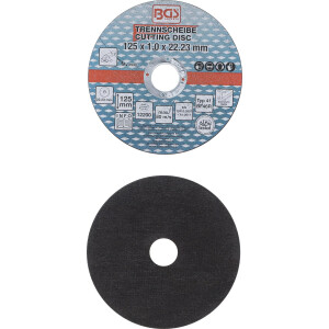 Trennscheiben für Edelstahl | Ø 125 x 1,0 x 22,2 mm | 5-tlg.