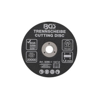 Trennscheibe | Ø 75 x 1,8 x 9,7 mm