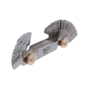 Doppel-Gewindeschablone, 52 Blatt | metrisch 0,25 - 6,0...