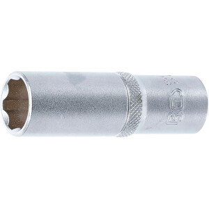 Steckschlüssel-Einsatz Super Lock, tief | Antrieb Innenvierkant 12,5 mm (1/2") | SW 17 mm