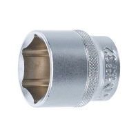 Steckschlüssel-Einsatz Sechskant | Antrieb Innenvierkant 12,5 mm (1/2") | SW 32 mm