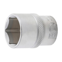 Steckschlüssel-Einsatz Sechskant | Antrieb Innenvierkant 12,5 mm (1/2") | SW 22 mm