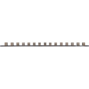 Aufsteckschiene mit 15 Clips | 12,5 mm (1/2")