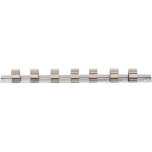 Aufsteckschiene mit 7 Clips | 12,5 mm (1/2")