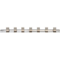 Aufsteckschiene mit 7 Clips | 10 mm (3/8")
