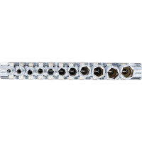 Steckschlüssel-Einsatz-Satz Sechskant, tief | Antrieb Innenvierkant 6,3 mm (1/4") | SW 4 - 13 mm | 11-tlg.