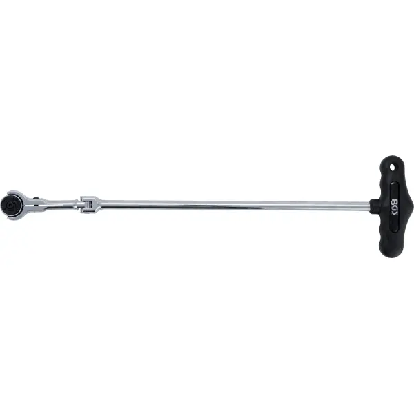 Gelenkknarre mit T-Griff, abwinkelbar | Abtrieb Außenvierkant 6,3 mm (1/4")