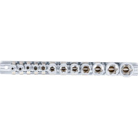 Steckschlüssel-Einsatz-Satz E-Profil | Antrieb Innenvierkant 6,3 mm (1/4") / 10 mm (3/8") | SW E4 - E20 | 12-tlg.