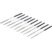 Diamantfeilen-Satz | gerade | 140 x 3 mm | 10-tlg.
