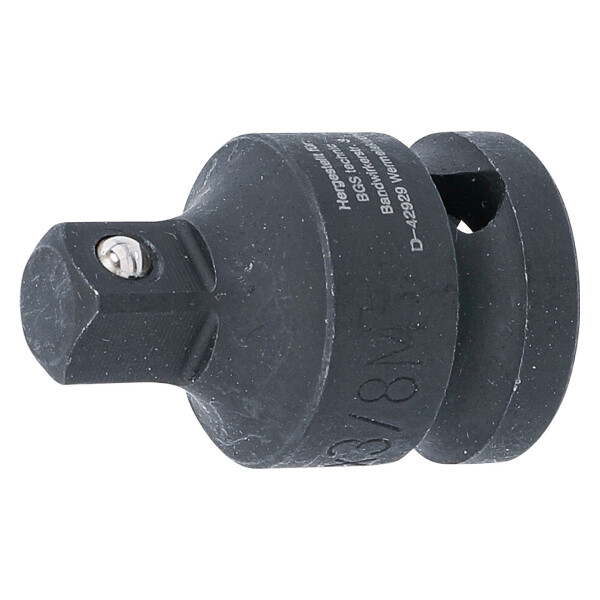 Kraft-Steckschlüssel-Adapter | Innenvierkant 12,5 mm (1/2") - Außenvierkant 10 mm (3/8")