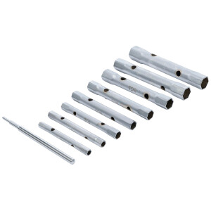 Rohrsteckschlüssel-Satz | SW 6 x 7 - 20 x 22 mm | 9-tlg.