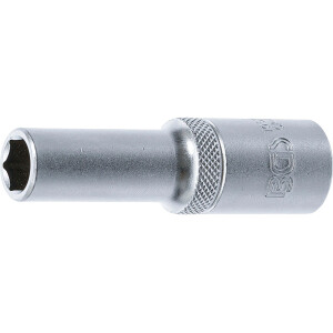 Steckschlüssel-Einsatz Sechskant, tief | Antrieb Innenvierkant 12,5 mm (1/2") | SW 11 mm