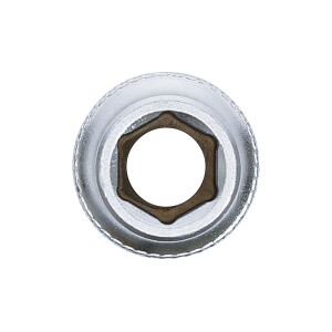 Steckschlüssel-Einsatz Sechskant, tief | Antrieb Innenvierkant 12,5 mm (1/2") | SW 11 mm