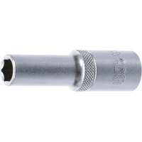 Steckschlüssel-Einsatz Sechskant, tief | Antrieb Innenvierkant 12,5 mm (1/2") | SW 11 mm