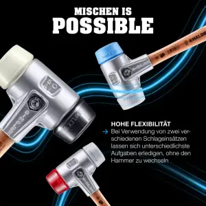 Aktionsbox, SIMPLEX-Schonhammer 50:40, TPE-soft / TPE-mid und SECURAL plus-Schonhammer | 3113s003