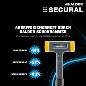 Aktionsbox, SIMPLEX-Schonhammer 50:40, TPE-soft / TPE-mid und SECURAL plus-Schonhammer | 3113s003