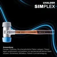 Aktionsbox, SIMPLEX-Schonhammer 50:40, TPE-soft / TPE-mid und SECURAL plus-Schonhammer | 3113s003