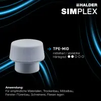 Aktionsbox, SIMPLEX-Schonhammer 50:40, TPE-soft / TPE-mid und SECURAL plus-Schonhammer | 3113s003