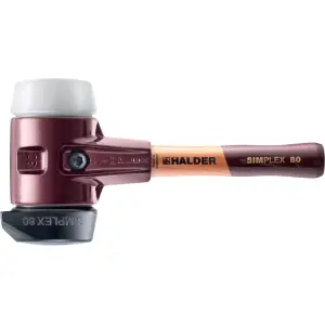 SIMPLEX-Schonhammer, Gummikomposition, mit Standfuß...
