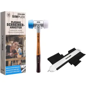 Aktionsbox, SIMPLEX-Schonhammer, TPE-soft / Superplastik...