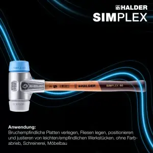Aktionsbox, SIMPLEX-Schonhammer, TPE-soft / TPE-mid und PICARD Fliesenlegerhammer | 3113s002