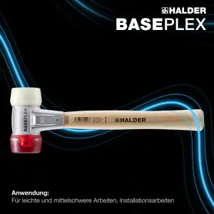 Aktionsbox Dreamteam Wartung, SUPERCRAFT-Schonhammer mit Hickorystiel und BASEPLEX-Schonhammer, Celluloseacetat / Nylon | 3366s001