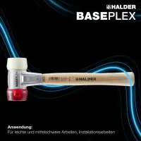 Aktionsbox Dreamteam Wartung, SUPERCRAFT-Schonhammer mit Hickorystiel und BASEPLEX-Schonhammer, Celluloseacetat / Nylon | 3366s001