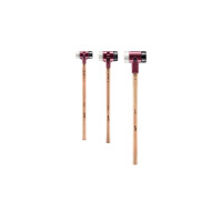 SIMPLEX-Vorschlaghammer, Gummikomposition / Superplastik; mit Tempergussgehäuse und Hickorystiel | D=60 mm | 3027.061