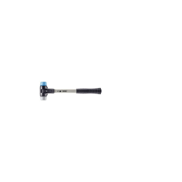 SIMPLEX-Schonhammer, TPE-soft / TPE-mid; mit verstärktem Tempergussgehäuse und Fiberglasstiel | D=30 mm | 3713.030