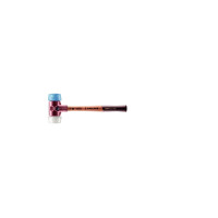 SIMPLEX-Schonhammer, 50:40, TPE-soft / Superplastik; mit Tempergussgehäuse und hochwertigem Holzstiel | D=50 mm | 3017.051