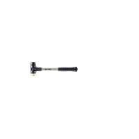 SIMPLEX-Schonhammer, Gummikomposition / Nylon; mit verstärktem Tempergussgehäuse und Fiberglasstiel | D=30 mm | 3728.030