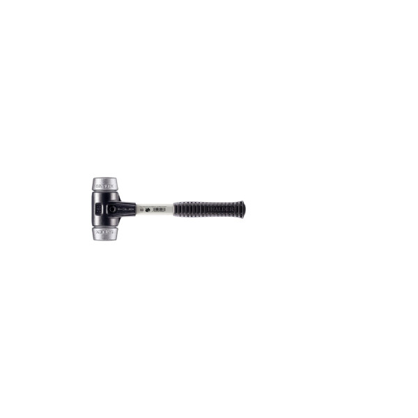 SIMPLEX-Schonhammer, Weichmetall; mit verstärktem Tempergussgehäuse und Fiberglasstiel | D=50 mm | 3709.050