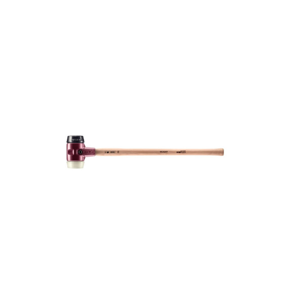 SIMPLEX-Vorschlaghammer, Gummikomposition / Nylon; mit Tempergussgehäuse und Hickorystiel | D=80 mm | 3028.081