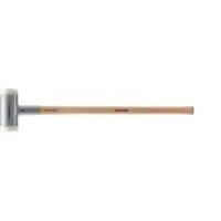 SUPERCRAFT-Vorschlaghammer, mit schwingungsdämpfendem, ergonomisch geformtem und lackiertem Hickorystiel | D=80 mm / Gewicht=4410 g | 3366.081
