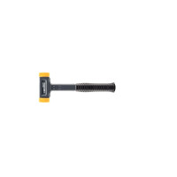 SECURAL-Schonhammer, Kopf und Stiel bruchsicher aus einem Stück Stahl, Schlageinsätze rechteckig | l=30 mm / b=40 mm | 3380.040