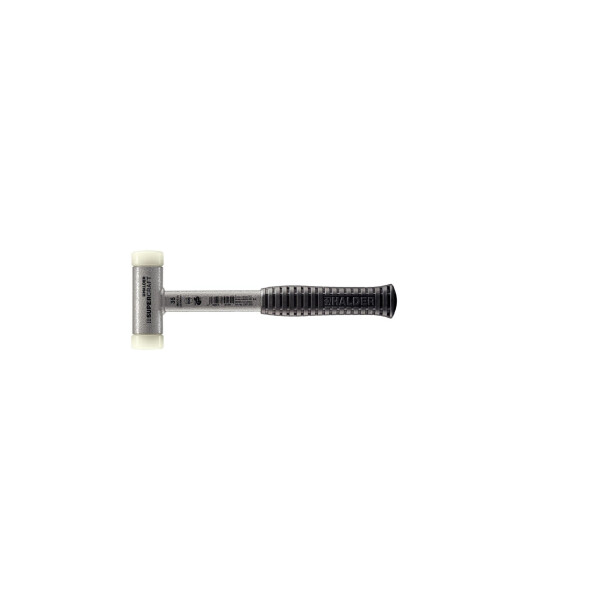 SUPERCRAFT-Schonhammer, mit bruchsicherem Stahlrohrstiel und ergonomisch geformtem, rutschsicherem Griff | D=35 mm | 3377.035