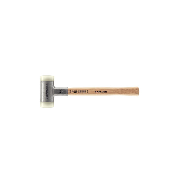 SUPERCRAFT-Schonhammer, mit schwingungsdämpfendem, ergonomisch geformtem und lackiertem Hickorystiel | D=50 mm | 3366.050