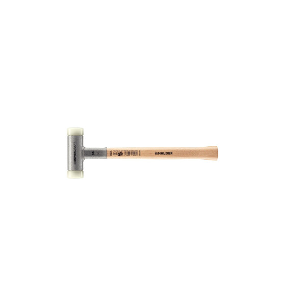 SUPERCRAFT-Schonhammer, mit schwingungsdämpfendem, ergonomisch geformtem und lackiertem Hickorystiel | D=35 mm | 3366.035