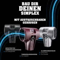SIMPLEX-Stiel, für SIMPLEX-Schonhämmer mit Temperguss- oder Aluminiumgehäuse | D=60 mm | 3244.060