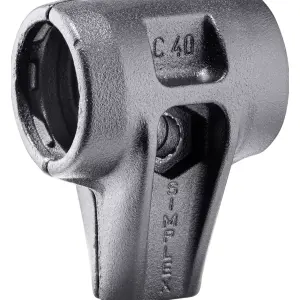 SIMPLEX-verstärktes Tempergussgehäuse | D=40 mm...