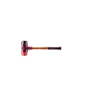 SIMPLEX-Schonhammer, Gummikomposition / Plastik; mit Tempergussgehäuse und hochwertigem Holzstiel | D=50 mm | 3026.050