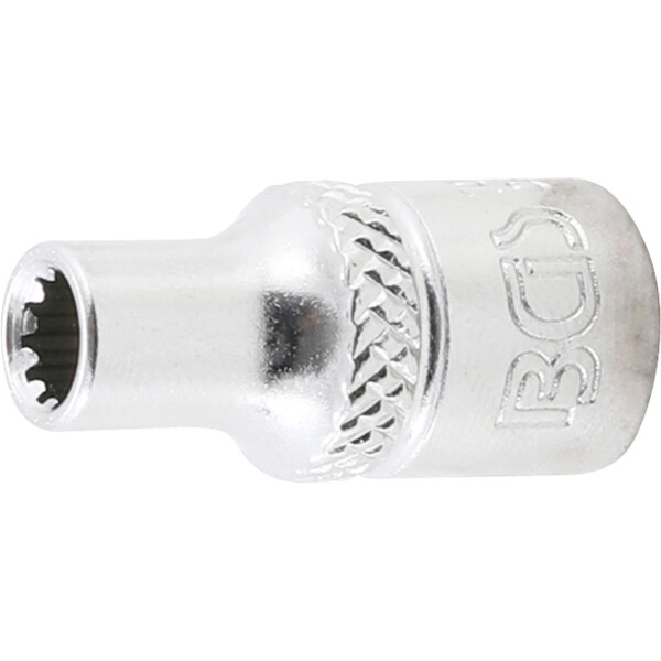 BGS 10101 Steckschlüssel-Einsatz Gear Lock | Antrieb Innenvierkant 6,3 mm (1/4") | SW 4,5 mm