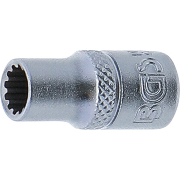 BGS 10106 Steckschlüssel-Einsatz Gear Lock | Antrieb Innenvierkant 6,3 mm (1/4") | SW 6 mm