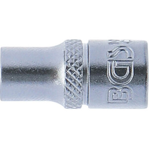 BGS 10106 Steckschlüssel-Einsatz Gear Lock | Antrieb Innenvierkant 6,3 mm (1/4") | SW 6 mm