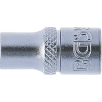 BGS 10106 Steckschlüssel-Einsatz Gear Lock | Antrieb Innenvierkant 6,3 mm (1/4") | SW 6 mm