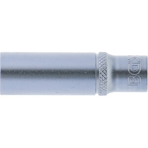 BGS 10160 Steckschlüssel-Einsatz Gear Lock, tief | Antrieb Innenvierkant 6,3 mm (1/4") | SW 10 mm